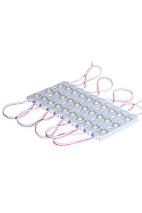 Светодиодный модуль розовый 5050-3Led-P-0,72 W-12V (smd5050, IP65, 48 мм)