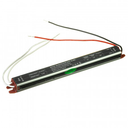 Блок питания узкий 12 В 1,5А 18Вт IP67 AVT SLIM