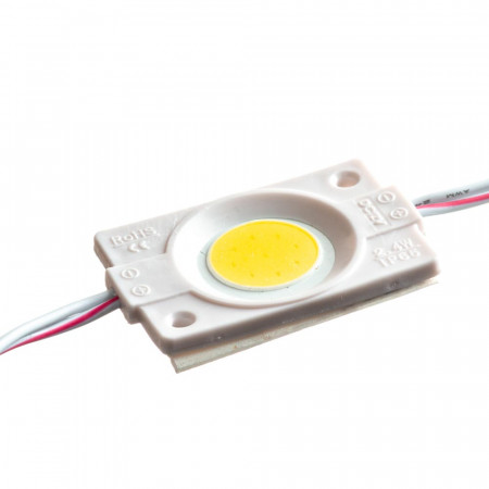 Модуль СОВ 12V белый 1led 2.4Вт круг IP65