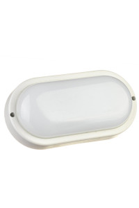 Led светильник накладной ЖКХ 12Вт 6000К овал IP40