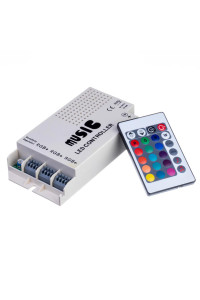 Контроллер музыкальный RGB 9А 108 Вт (RR 24 кнопки)