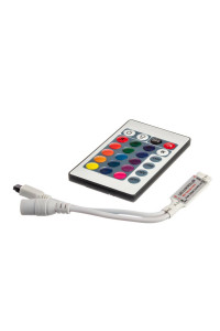 Контроллер RGB мини 6А 72 Вт (IR 24 кнопки)