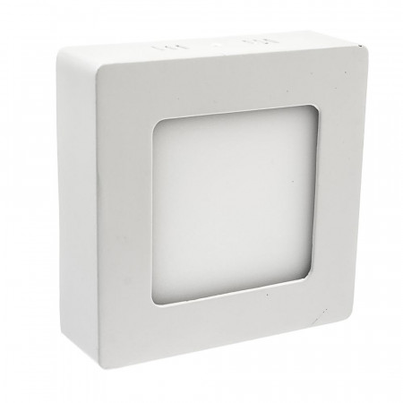 Led светильник накладной 6Вт 4000К квадратный IP20