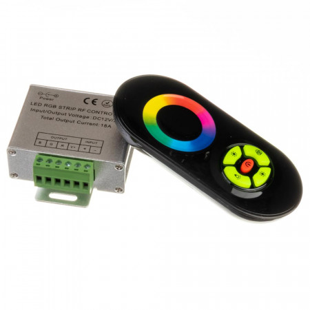Контроллер черный RGB 18А 216 Вт
