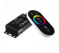Контроллер черный RGB 18А 216 Вт, (6 кнопок) 