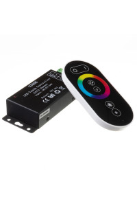Контроллер черный RGB 18А 216 Вт, (6 кнопок) 