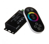 Контроллер черный RGB 18А 216 Вт, (8 кнопок) 
