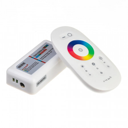Контроллер белый RGB 18А 216 Вт, (8 кнопок)