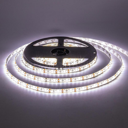 Led лента 12В белая AVT smd2835 60LED/m IP65, 1м