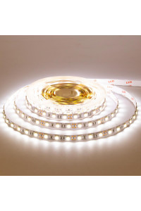 Led лента 12В теплая белая AVT smd5050 60LED/m IP65, 1м
