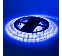 Led лента 12В синяя smd2835 60LED/m IP20, 1м