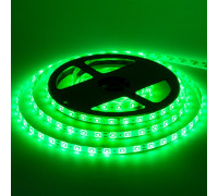 Led лента 12В зеленая smd2835 60LED/m IP65, 1м