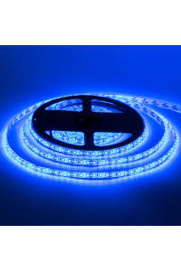 Led лента 12В синяя smd2835 120LED/m IP65, 1м