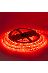 Led лента 12В красная smd2835 120LED/m IP65, 1м