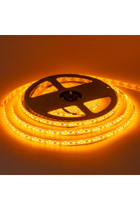 Led лента 12В желтая smd2835 120LED/m IP20, 1м