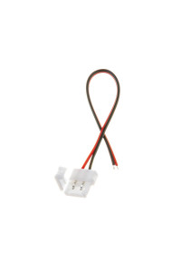 Led коннектор 8 mm (провод+зажим)