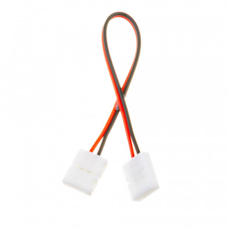 Led коннектор 8 mm (провод+2 зажима)