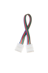 Led коннектор RGB 10 mm (провод+2 зажима)