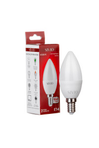 Led лампа Sivio 10Вт C37 нейтральная белая E14 4100K