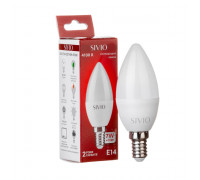Led лампа Sivio 7Вт C37 нейтральная белая E14 4100K