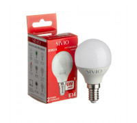 Led лампа Sivio 6Вт G45 теплая белая E14 3000K