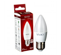 Led лампа Sivio 6Вт C37 нейтральная белая E27 4100K