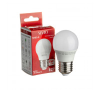 Led лампа Sivio 5Вт G45 теплая белая E27 3000K