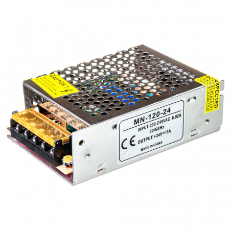 Led блок 24В MN/5A 120 Bт IP 20
