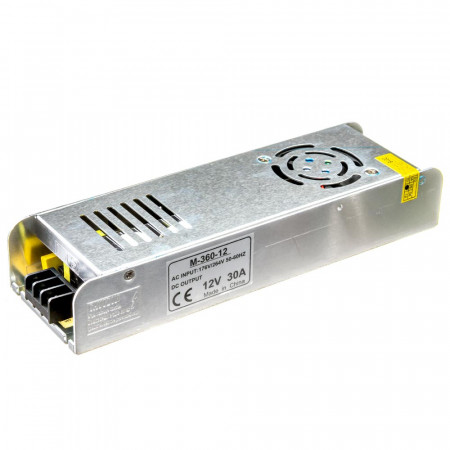 Led блок 12В M/30A 360 Bт IP 20