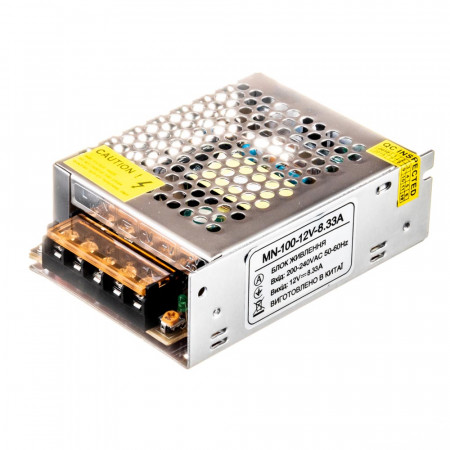 Led блок 12В MN/8.3A 100 Bт IP 20