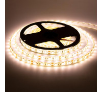 Led лента 12В теплая белая smd5050 60LED/m IP65, 1м