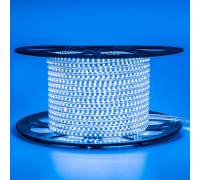 Led лента 220В синяя AVT smd2835 120LED/m 4W IP65 , 1м