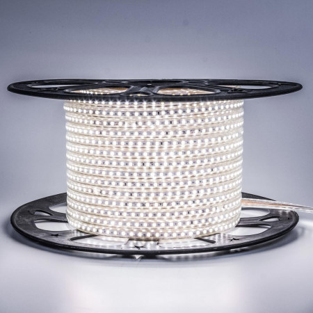 Led лента 220В белая smd2835 120LED/m 12W IP65 , 1м