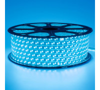 Led лента 220В синяя smd2835 120LED/m 12W IP65 , 1м