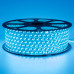 Led лента 220В синяя smd2835 120LED/m 12W IP65 , 1м