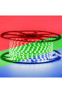 Led лента 220В rgb smd5050 5W/m 60LED/m IP65, 1м