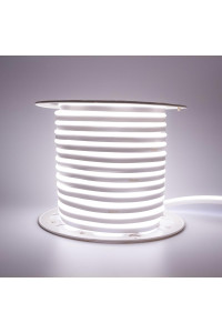 Led неон 220В нейтральный белый AVT smd2835 120LED/m 7W IP65 , 1м