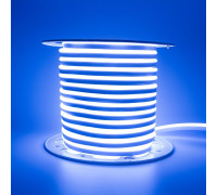 Led неон 220В синий AVT smd2835 120LED/m 7W IP65 , 1м