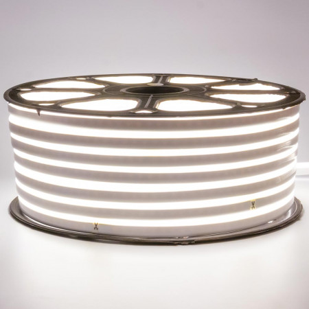 Led неон 220В белый smd2835 120LED/m 12W IP65 , 1м