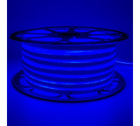 Led неон 220В синий smd2835 120LED/m 12W IP65 , 1м