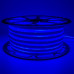 Led неон 220В синий smd2835 120LED/m 12W IP65 , 1м