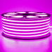 Led неон 220В розовый smd2835 120LED/m 12W IP65 , 1м