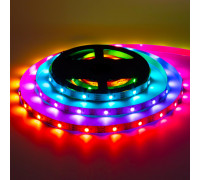 Led лента адресная AVT 5В smd5050 ws2812b 30LED/m IP20, 1м