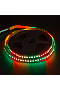 Led лента адресная AVT 5В smd5050 ws2812b 144LED/m IP20, 1м