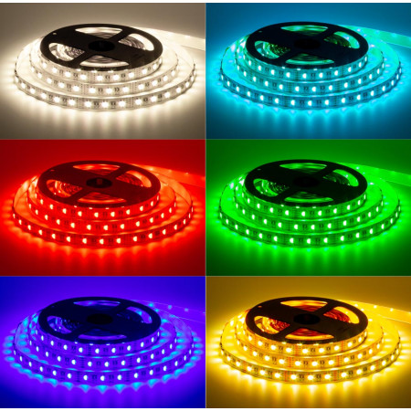 Led лента 12В rgbw AVT smd5050 60LED/m IP20, 1м