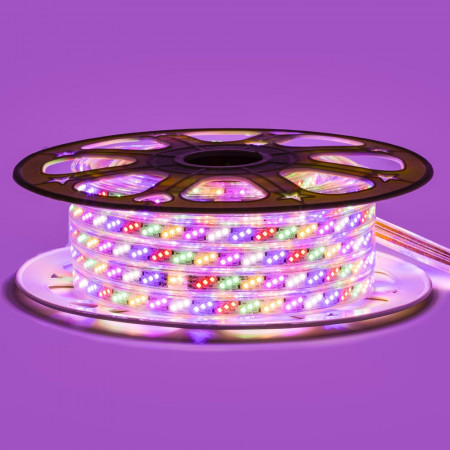 Led лента Multi-Color 220В smd2835 180LED/m 10W IP65 , 1м