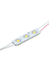Модуль светодиодный белый теплый 12в smd5730 3LED 1.5Вт герметичный