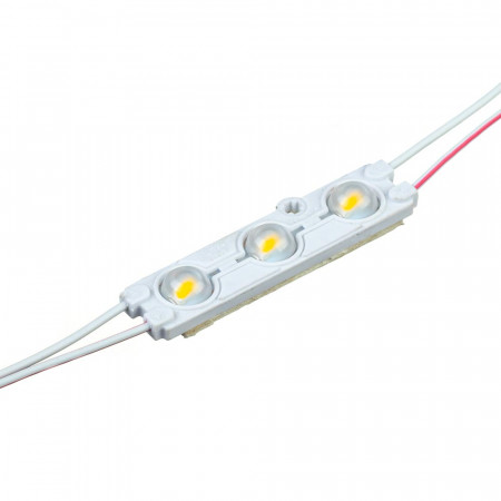 Модуль светодиодный белый теплый 12в smd5730 3LED 1.5Вт герметичный