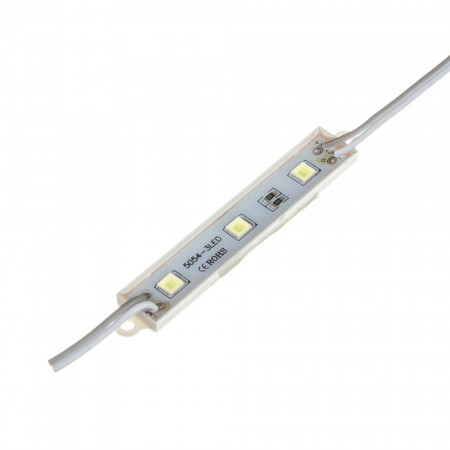 Модуль МТК 12V белый 3led smd5054 0.72Вт IP65