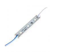 Модуль МТК 12V синий 3led smd5050 0.72Вт IP65